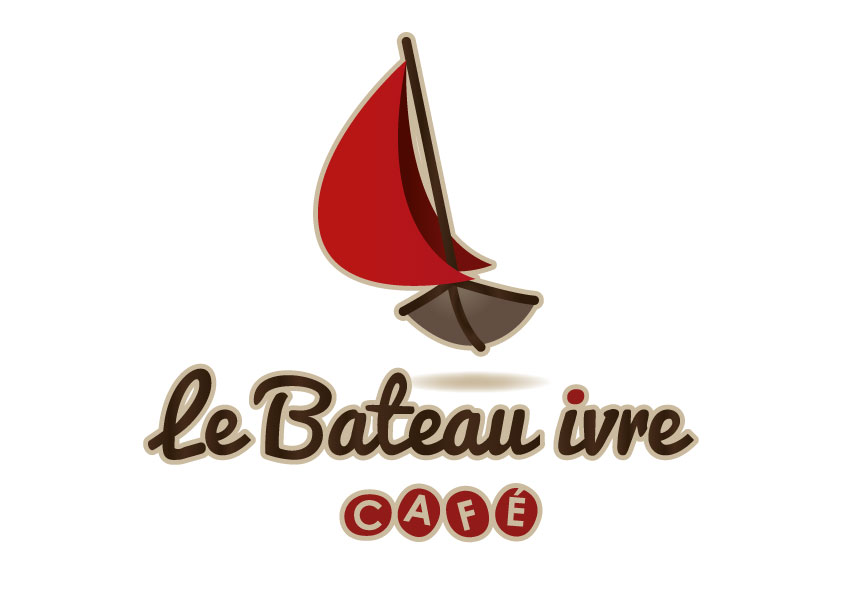 Logotype le Bateau Ivre vertical